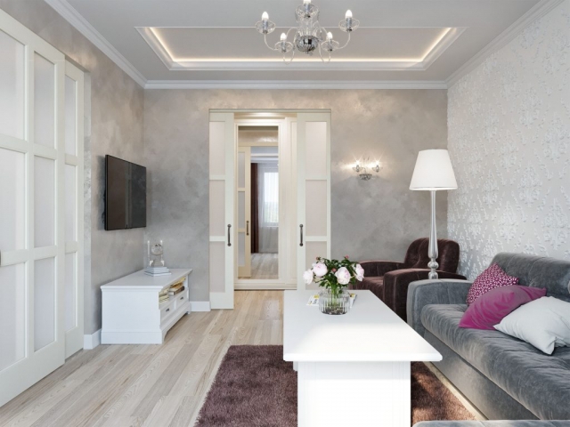 Дизайн квартиры площадью 80 м2