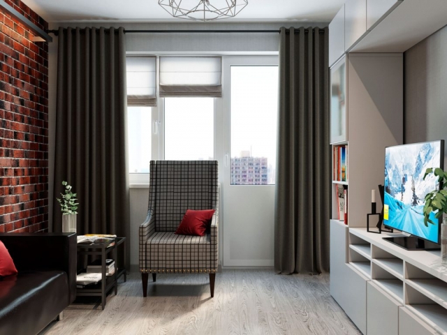 Дизайн квартиры студии