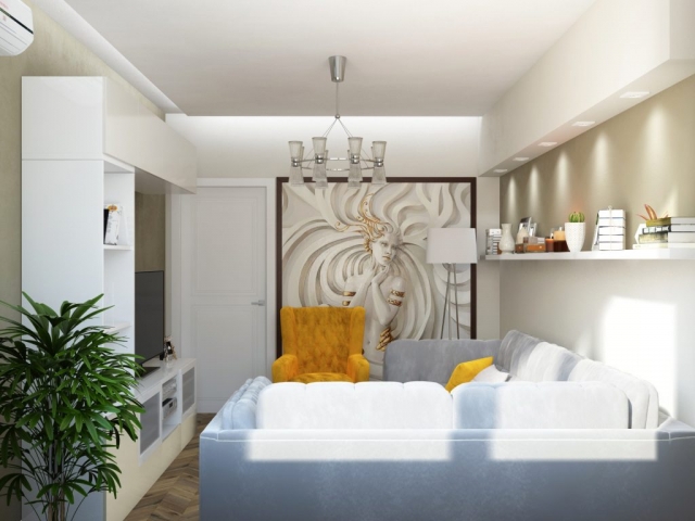 Дизайн квартиры площадью 85 м2