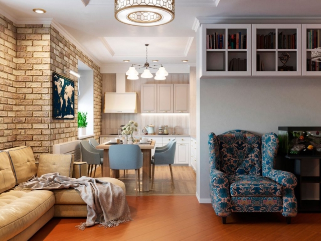 Дизайн квартиры площадью 120 м2