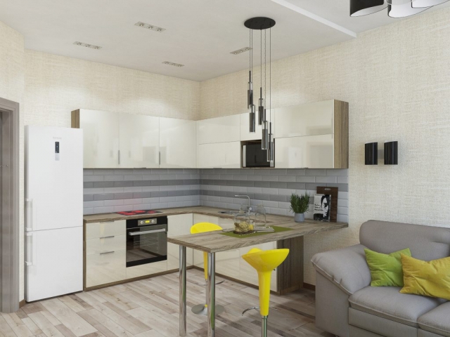 Дизайн квартиры студии