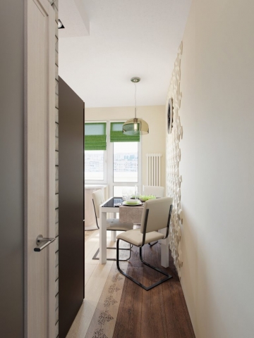 Дизайн 3-х комнатной  квартиры