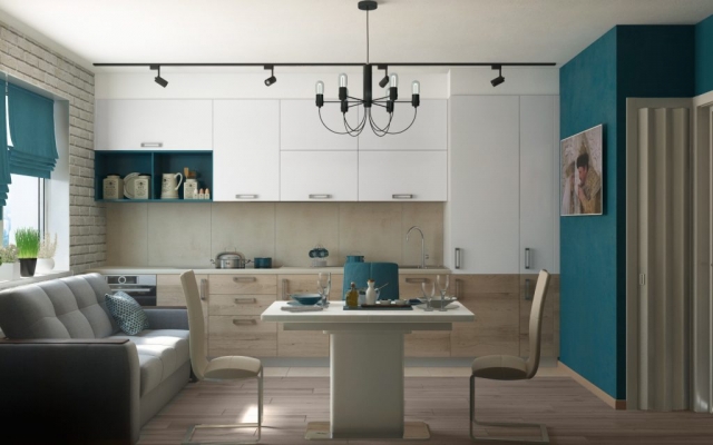 Дизайн квартиры площадью 60 м2