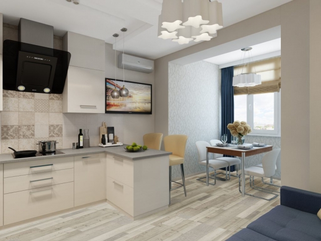 Дизайн квартиры площадью 82 м2