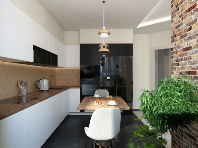 Дизайн квартиры площадью 72 м2