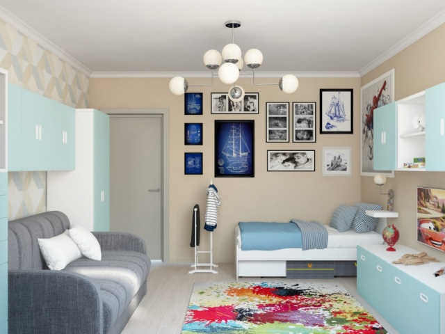 Дизайн квартиры площадью 60 м2