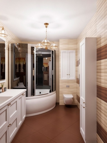 Дизайн квартиры площадью 120 м2