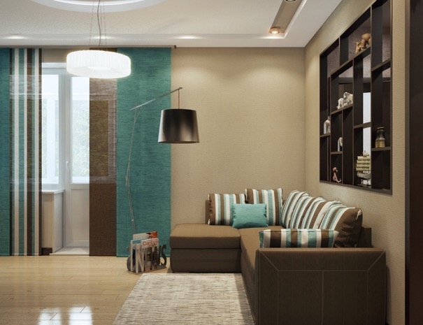 Дизайн однокомнатной квартиры