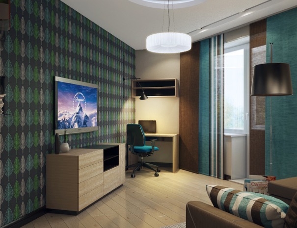 Дизайн однокомнатной квартиры