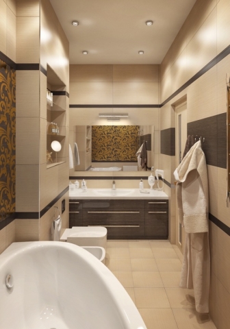 Дизайн двухэтажного коттеджа