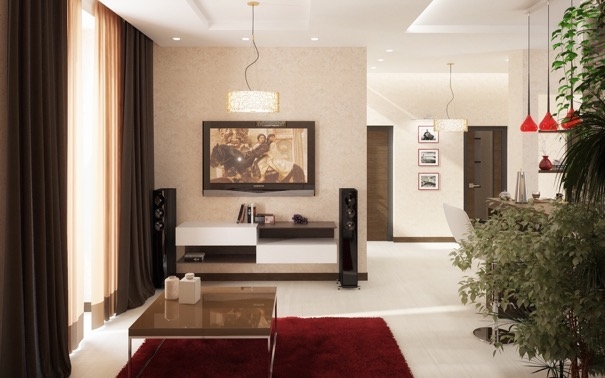 Дизайн двухэтажного коттеджа