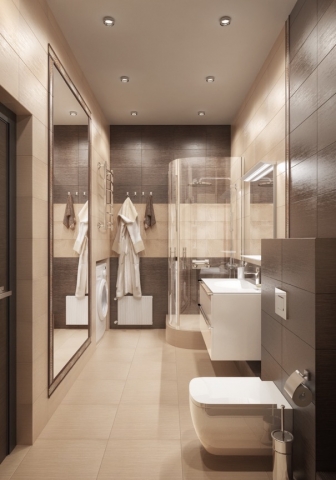 Дизайн двухэтажного коттеджа