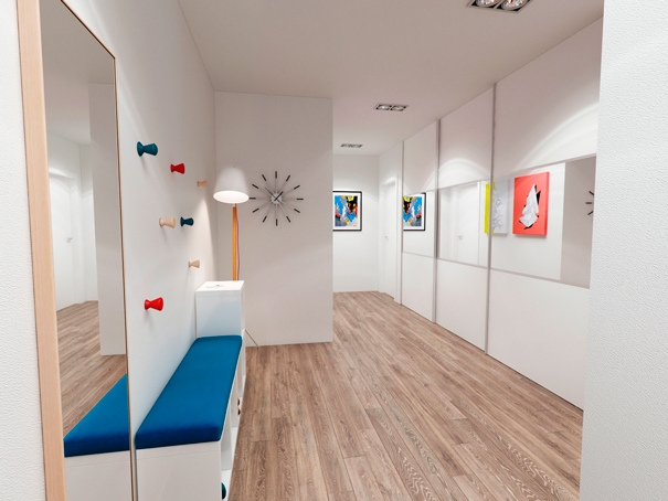 Дизайн квартиры в датском городском стиле