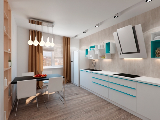 Дизайн квартиры в датском городском стиле