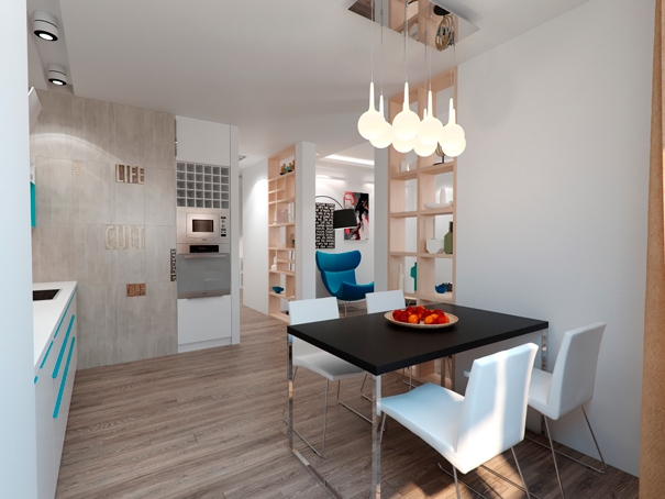 Дизайн квартиры в датском городском стиле