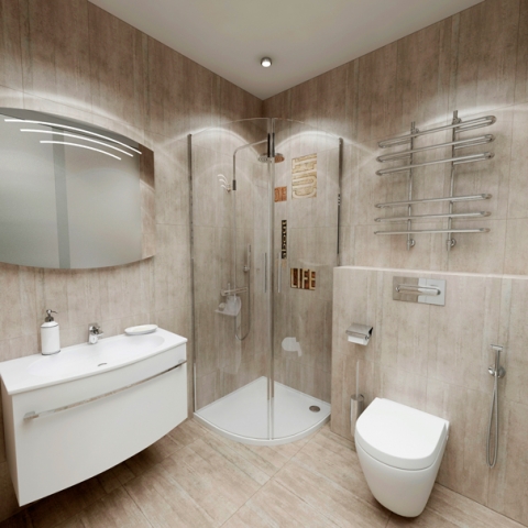 Дизайн квартиры в датском городском стиле