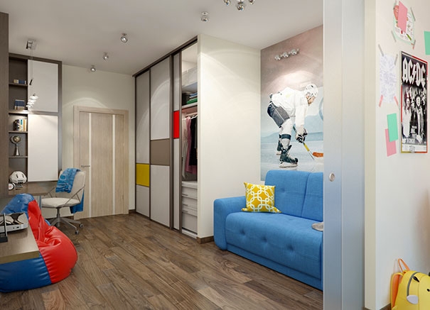 Трехкомнатная квартира