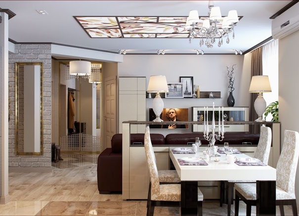 Трехкомнатная квартира