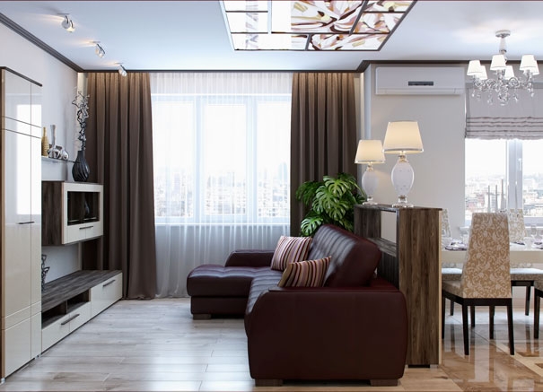 Трехкомнатная квартира