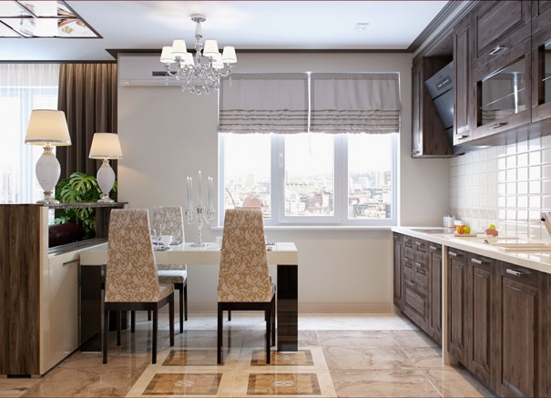 Трехкомнатная квартира