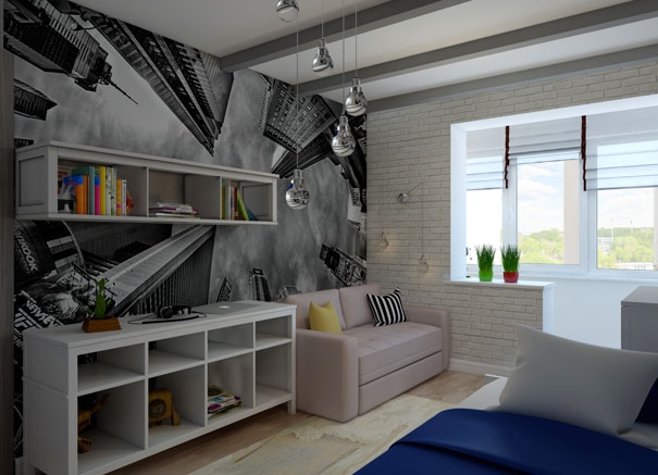 Дизайн 2-х комнатной квартиры