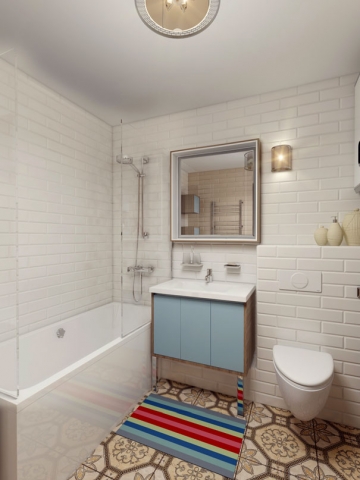 Дизайн 2-х комнатной квартиры