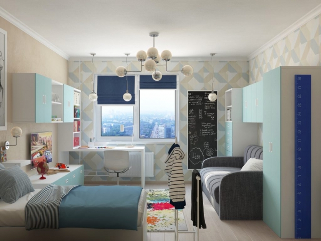 Дизайн квартиры площадью 60 м2